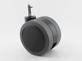 65 mm Furniture Castor DRHD, 11 mm pin