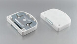 Lay-on Lock, white, fixing with screws