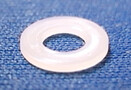 M4 plastic washer Ø 9/4,3 x 0,8 mm