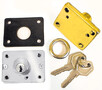 Wood door cylinder lock Art. 7706/20