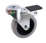 75 mm Art. Industrial castor 75, screw fixing, for furniture