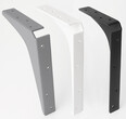 L-support, grey, pair