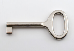 Key Art. 9512, nickel plated