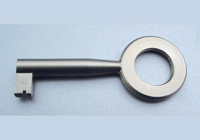 Key Art. 60/35, dull nickel plated