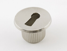 Key-hole Ø 18 mm, round, nickel