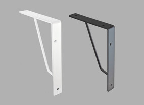 Shelf support Siro, black and white