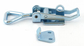 Catch + counter plate, zinc plated