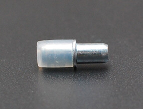 Lasihyllynkannatin Ø 5/7 mm, sinkitty
