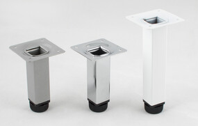 Art. Square Tube Leg 25x25 mm