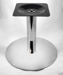 Coffee Table Leg, height 400 mm, chrome plated