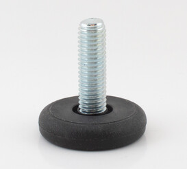 Säätöjalka Art.1030 Ø30 / M8x26 mm, liukumaton kumitassu