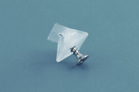 Bottom/Rear panel holder, clear