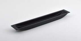 Concave Handle 115x17 mm, black