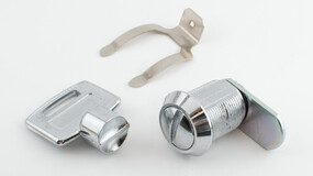 Cam lock with coin slot