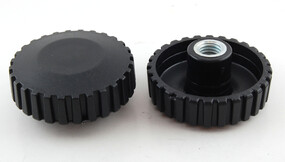 Hand wheel VZC Ø 50 / M10, black