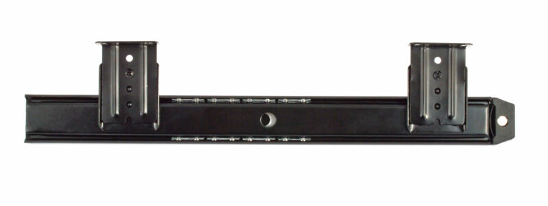 Keyboard slides, locking in both open positions, pair