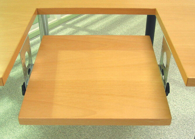 Display support, zinc plated