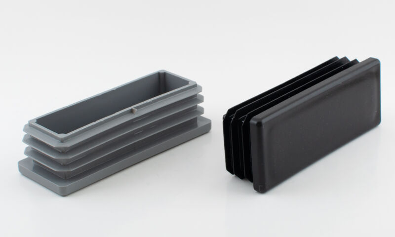 Plastic Square Tube Insert 30x80