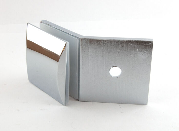 K-1105 135-deg/Glass/Frame/8-12mm, chrome