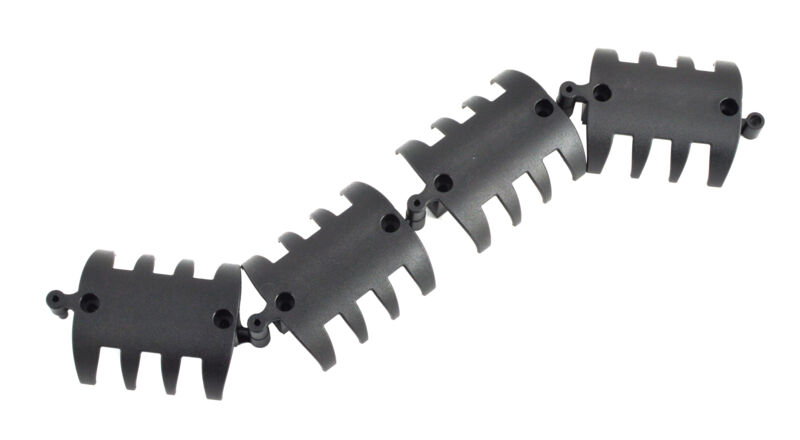 Cable holder, 1000 mm, black