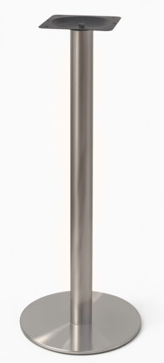 Bar Table Leg, height 1100 mm, stainless steel