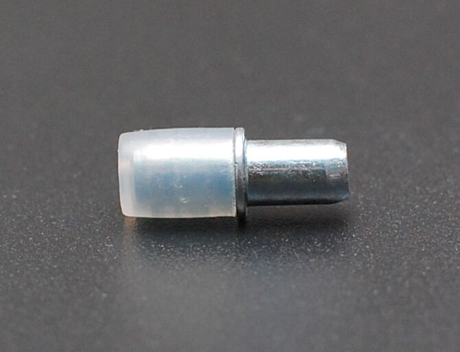 Lasihyllynkannatin Ø 5/7 mm, sinkitty