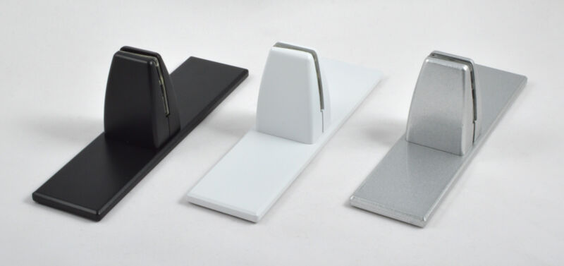 Desk screen clamp with table stand plate