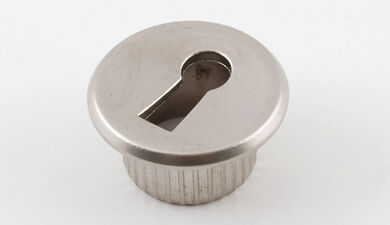 Key-hole dull nickel