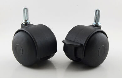50 mm, Furniture Castor, Art. ESP 50, 8,2 mm with dowell