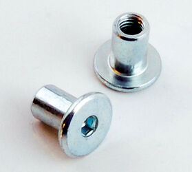 Koristekanta, huonekalumutteri, M6 ja M8