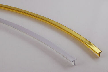 T-lista messingöity ja mattakromattu