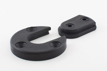 Connecting fitting Row, black