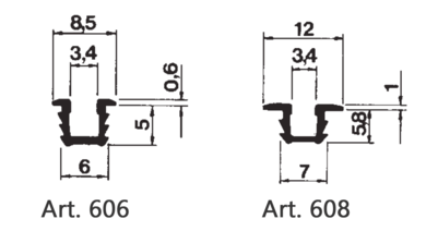 Liukuovilistan mitat