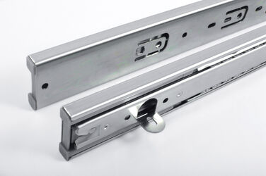 45 mm Soft-telescopic slide, bottom mounted, pair