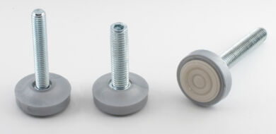 Glide SR Ø 32, grey, anti-slide base