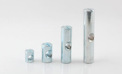 Pin nut, zinc plated