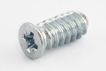 Uppokantainen euroruuvi, Ø 6,3 x 14,5 mm