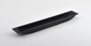 Concave Handle 115x17 mm, black
