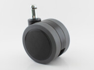 65 mm Furniture Castor DRHD, 11 mm pin