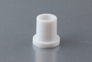 Muoviholkki Ø 7,5/5 x 10 mm, valkoinen