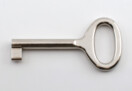 Avain Art. 9512, nickel plated